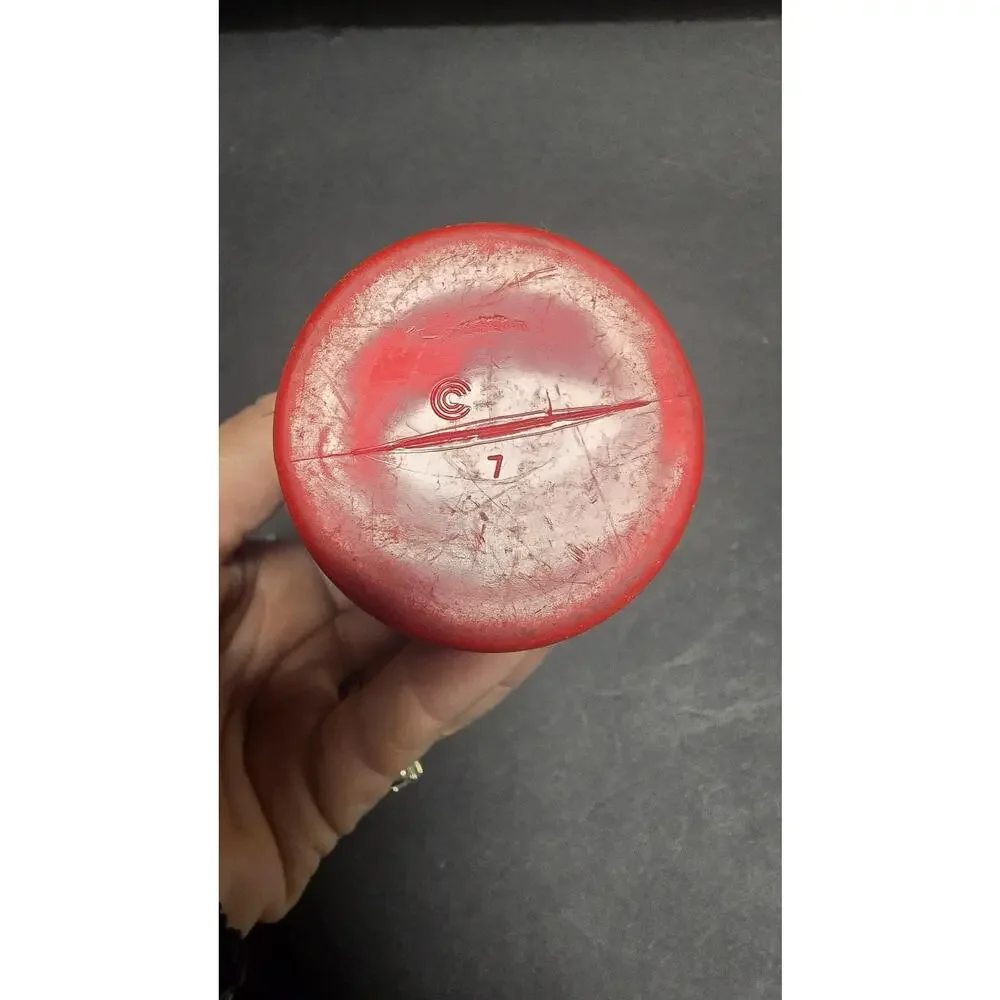 Vintage Squeeze-Pleeze Ketchup Dispenser Red Plastic Squeeze Bottle Diner Chef